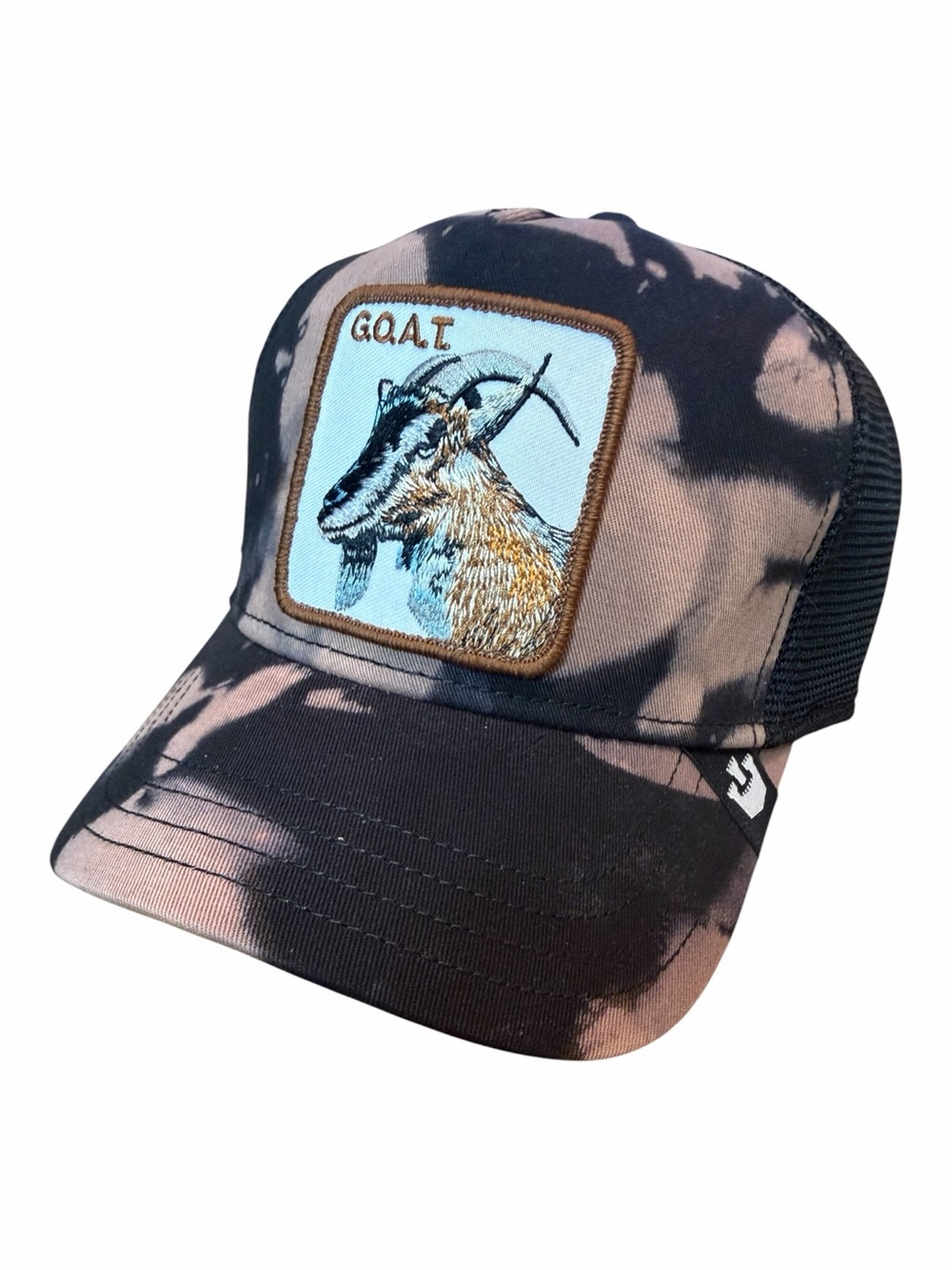 GOAT Goorin Bros The Farm Acid Wash Trucker Hat NWT